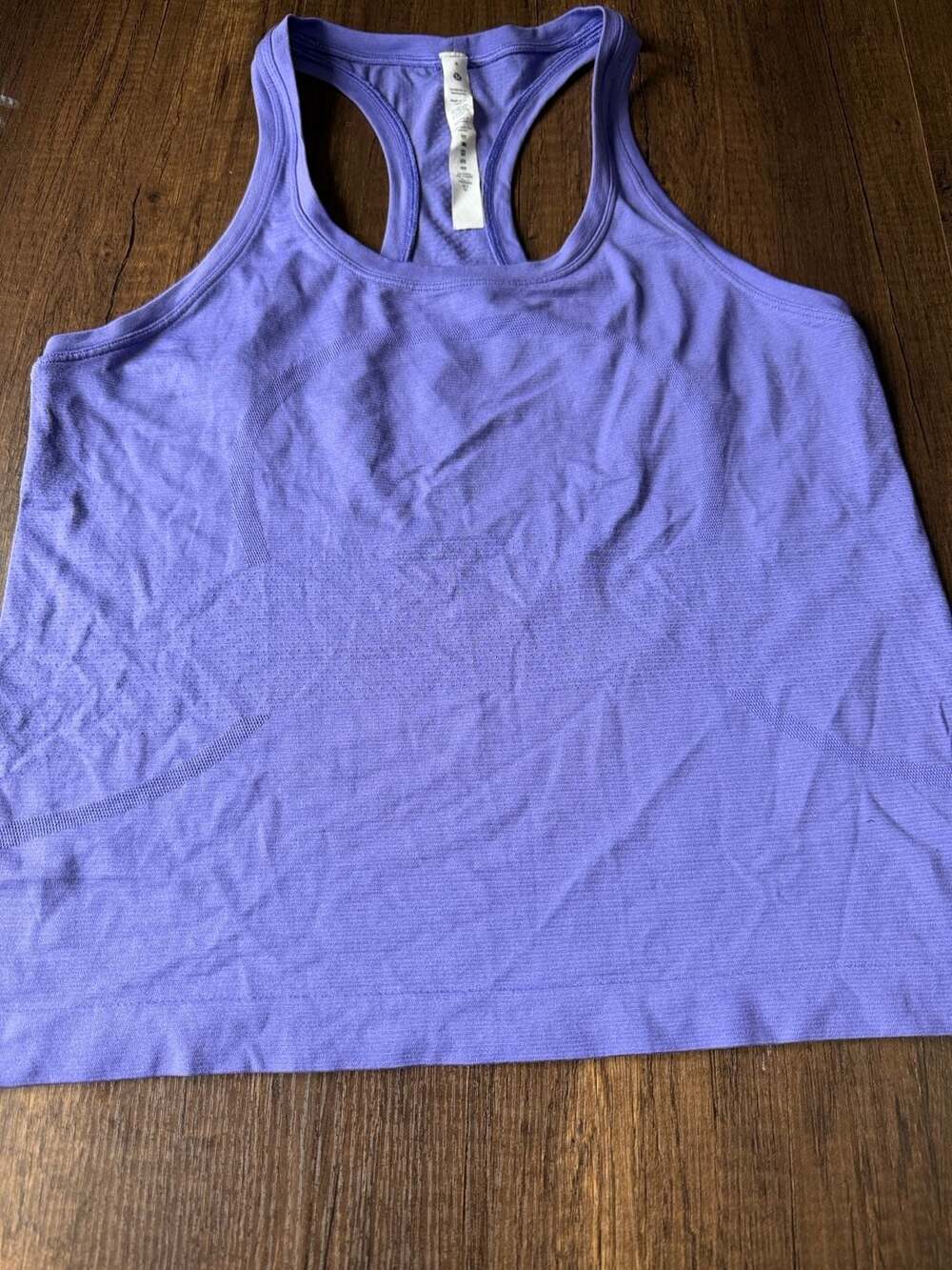 Lululemon Swiftly Tech Tank Top Size 8 Purple Athletic Workout